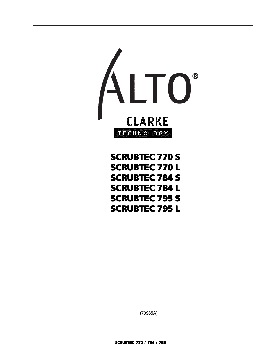 Parts and service manual, Scrubtec 770 s | Nilfisk-ALTO 748 L User Manual | Page 31 / 62