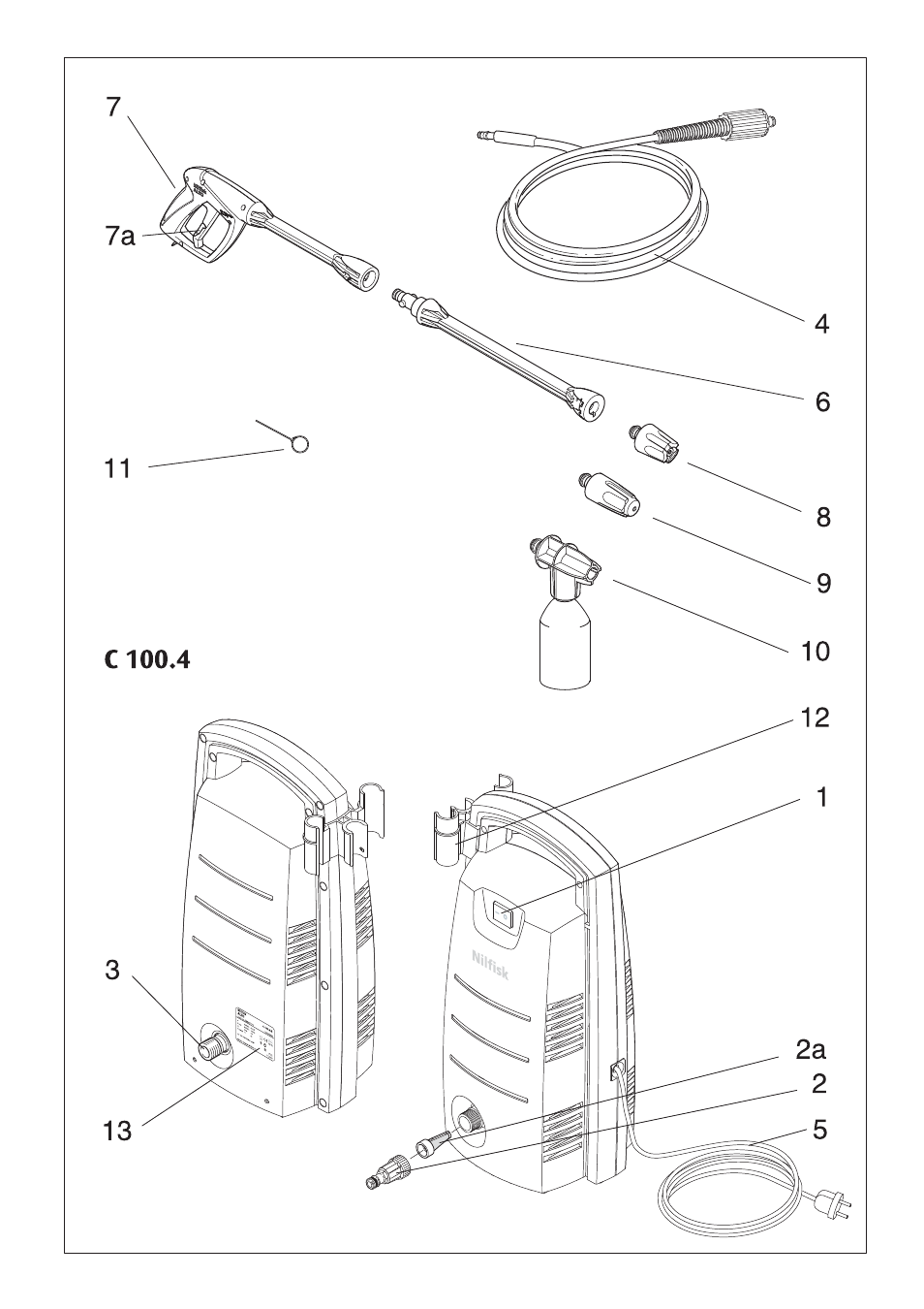 Nilfisk-ALTO Nilfisk C 100.4 User Manual | Page 16 / 18