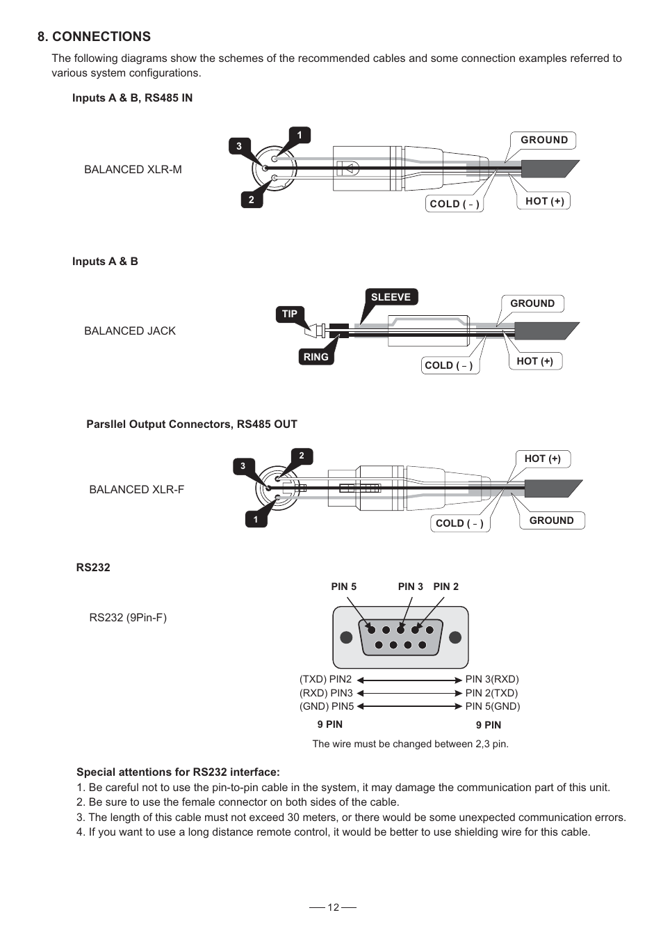Connections | Nilfisk-ALTO DPA6000 User Manual | Page 13 / 20