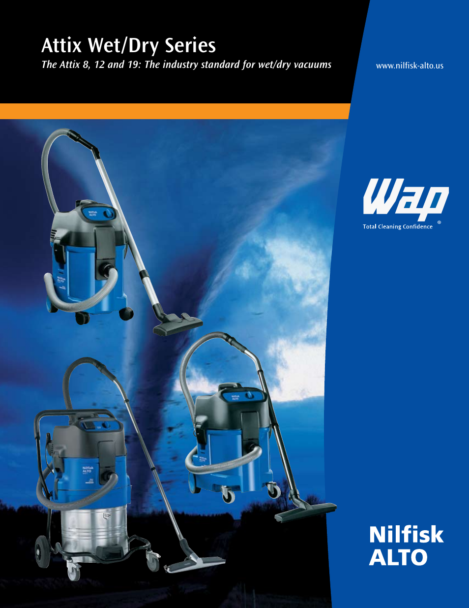 Nilfisk-ALTO Alto Attix Series User Manual | 12 pages