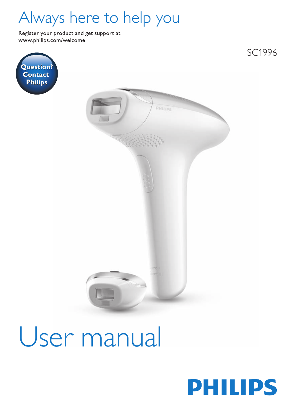 Philips Lumea IPL Haarentfernungssystem User Manual | 146 pages
