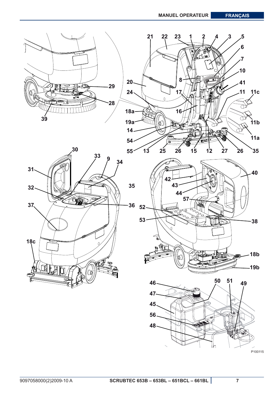 Nilfisk-ALTO SCRUBTEC 651BCL User Manual | Page 39 / 124