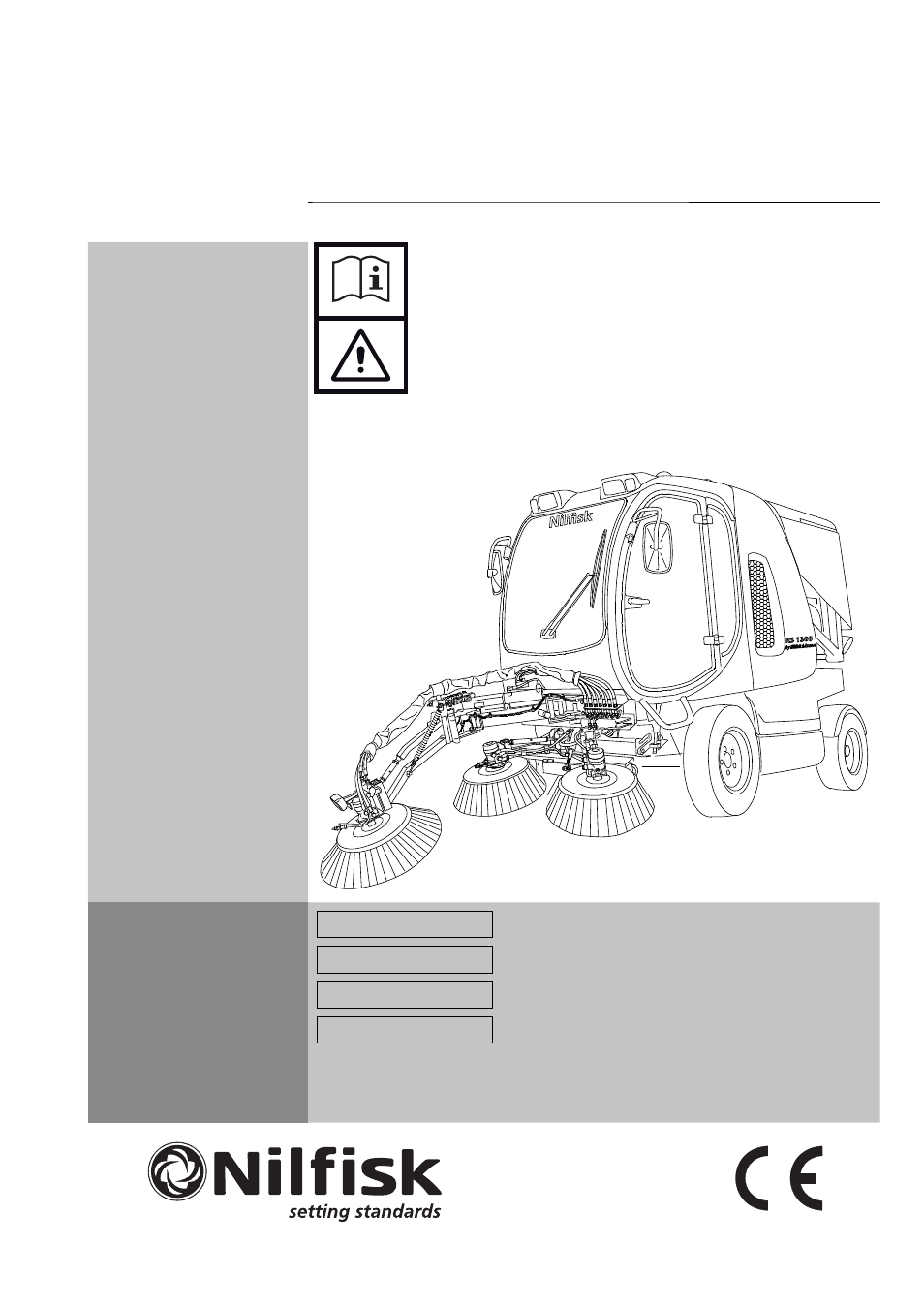 Nilfisk-ALTO RS 1300 User Manual | 224 pages