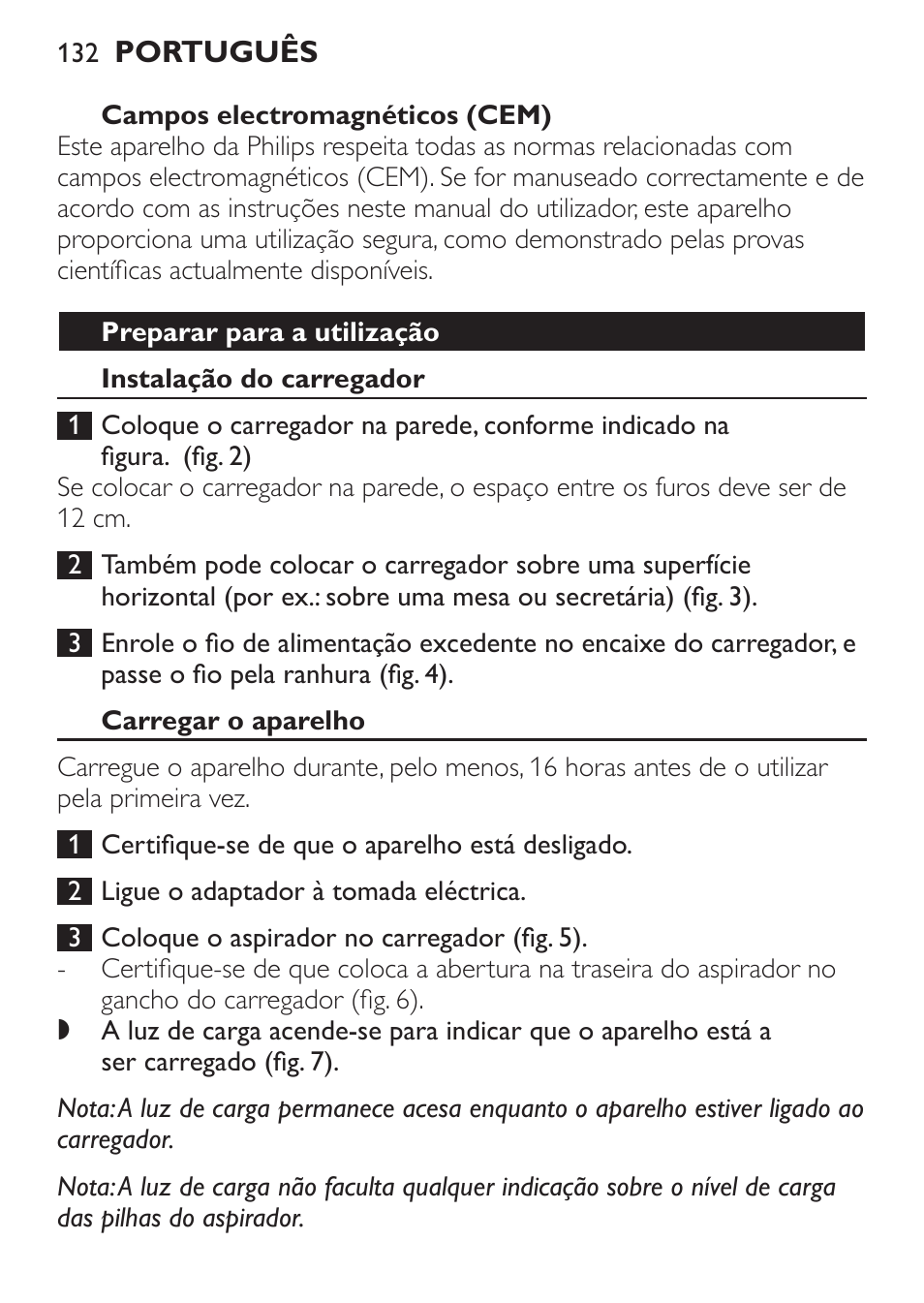 Philips MiniVac Handstaubsauger User Manual | Page 132 / 172