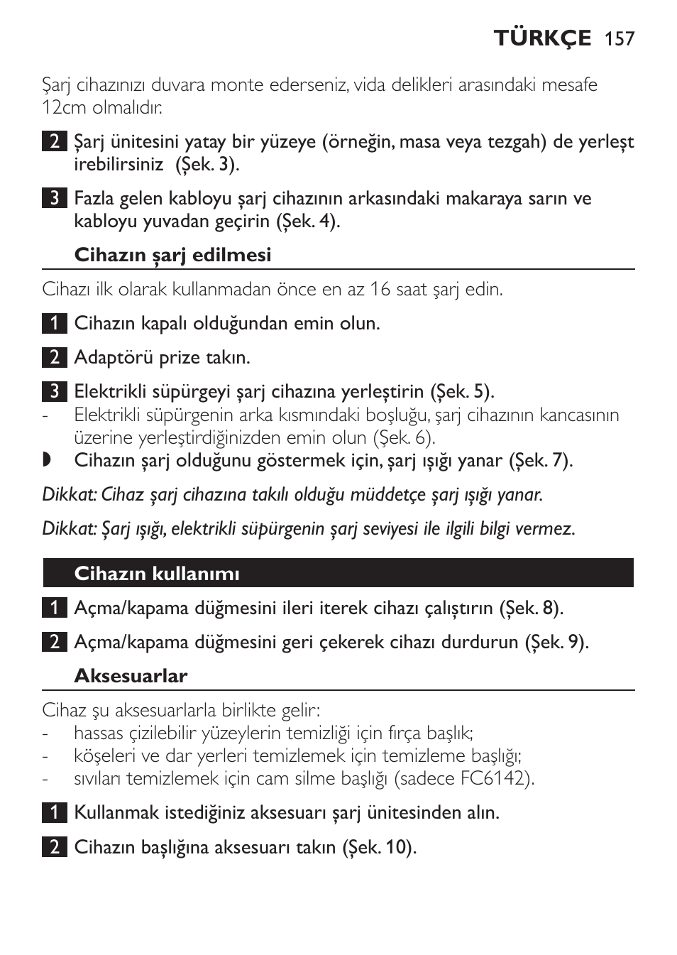 Philips MiniVac Handstaubsauger User Manual | Page 157 / 172