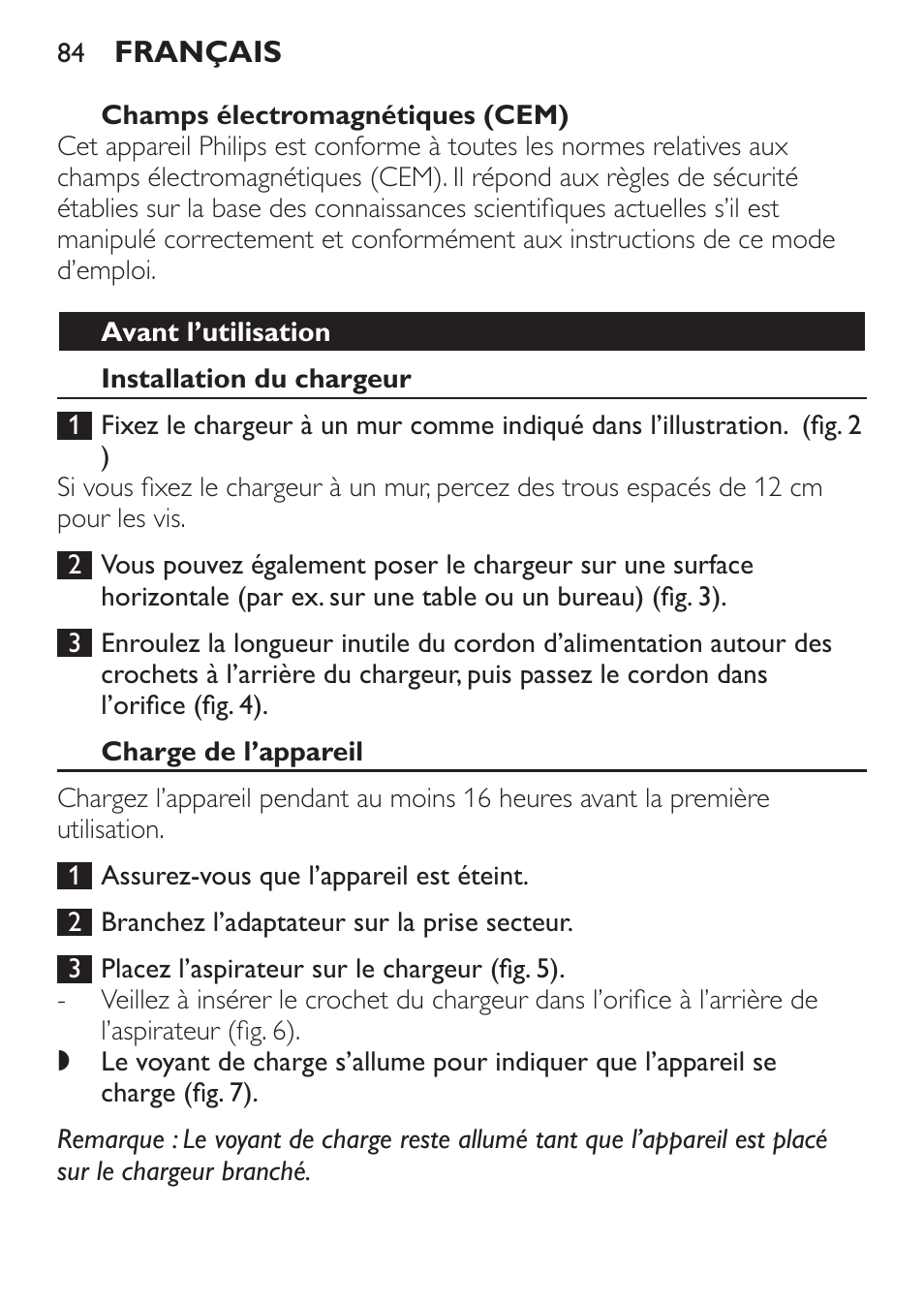 Philips MiniVac Handstaubsauger User Manual | Page 84 / 172