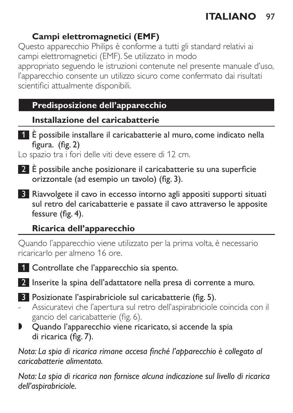 Philips MiniVac Handstaubsauger User Manual | Page 97 / 172