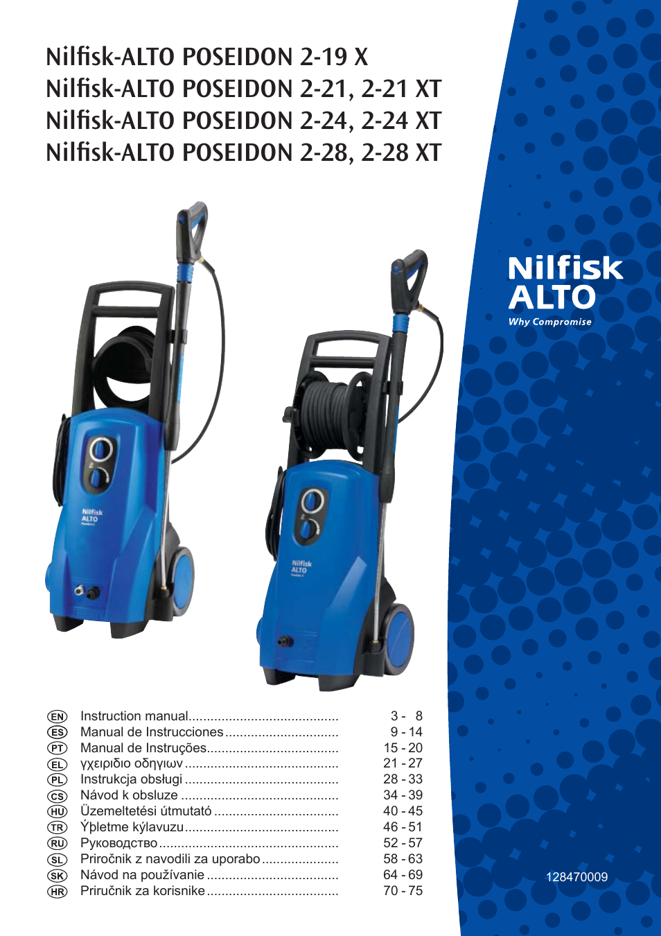 Nilfisk-ALTO 2-19 X User Manual | 11 pages