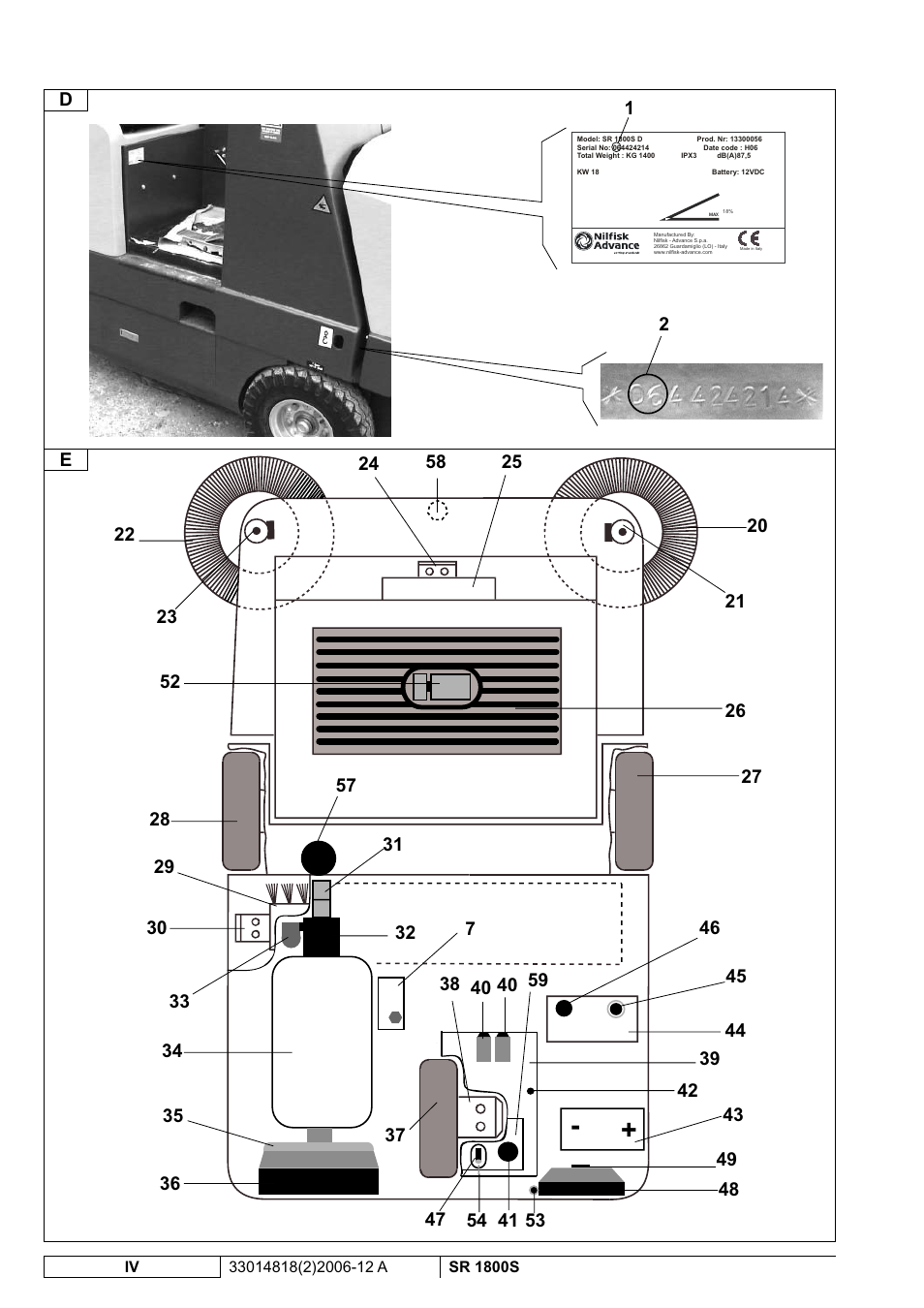 Nilfisk-ALTO SR 1800S User Manual | Page 110 / 118