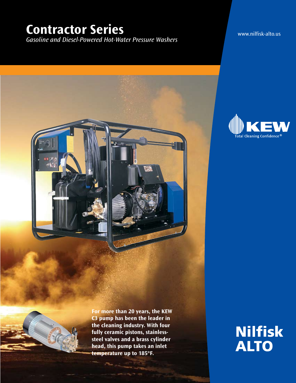 Nilfisk-ALTO Contractor Series User Manual | 2 pages