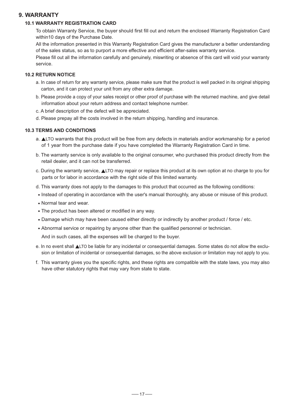 Nilfisk-ALTO GHIBLI 16FX User Manual | Page 18 / 19