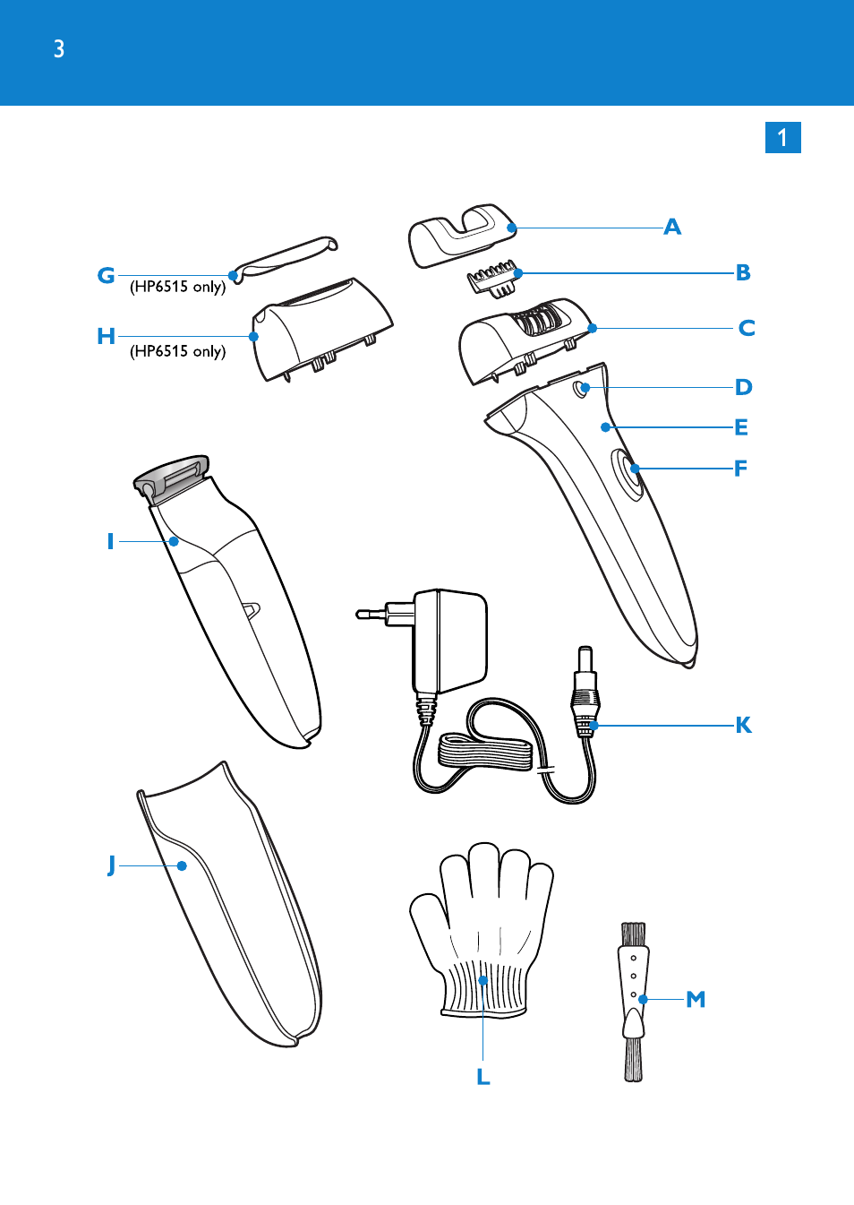 Philips Satinelle Ice Premium Epilierer User Manual | Page 3 / 136