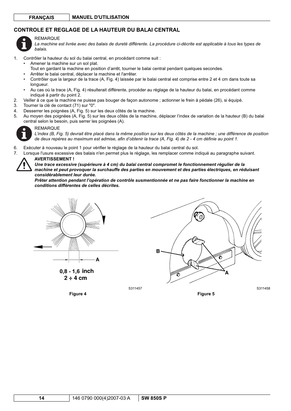 Nilfisk-ALTO SW 850S P User Manual | Page 37 / 88