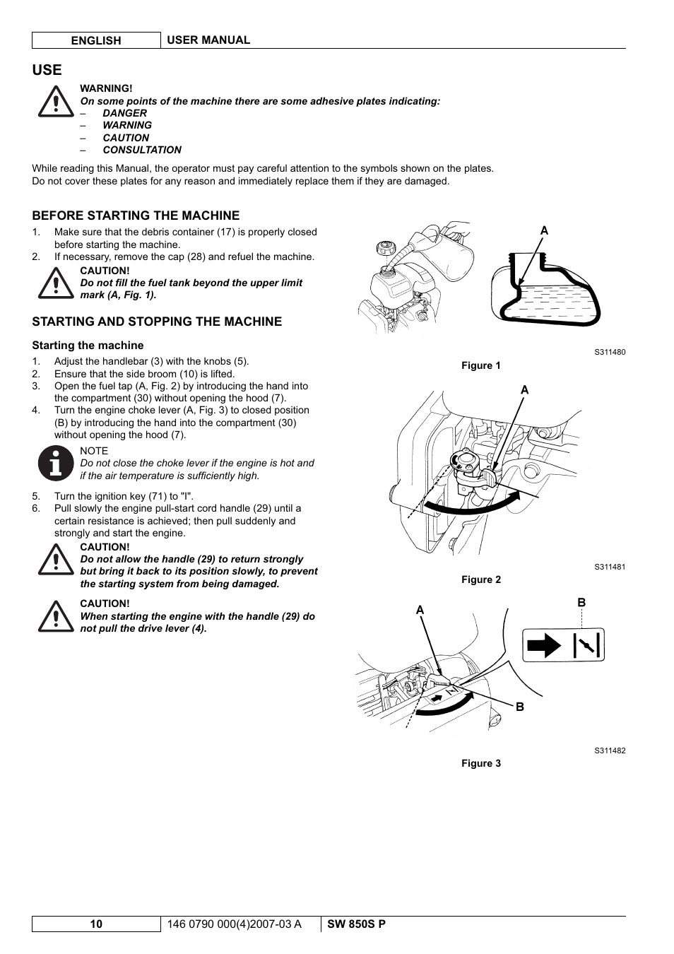Nilfisk-ALTO SW 850S P User Manual | Page 53 / 88