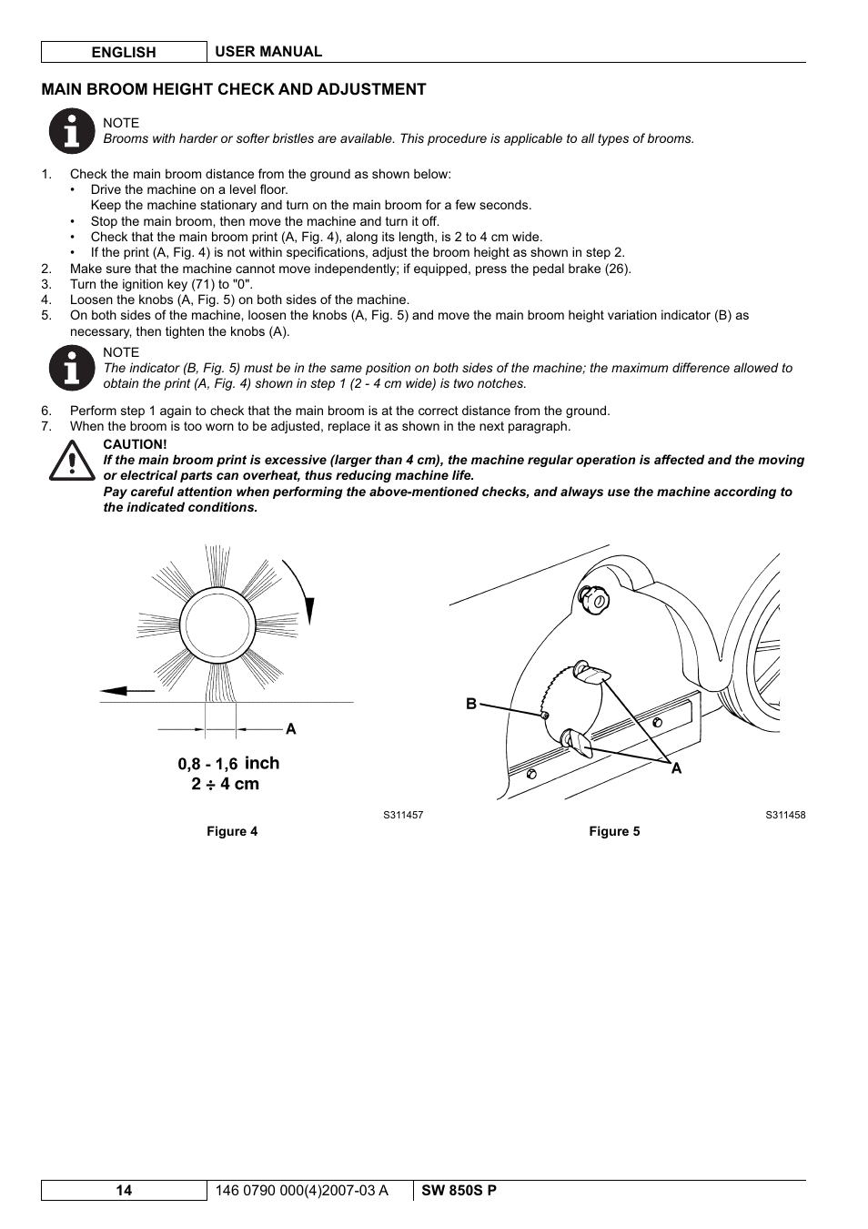 Nilfisk-ALTO SW 850S P User Manual | Page 57 / 88