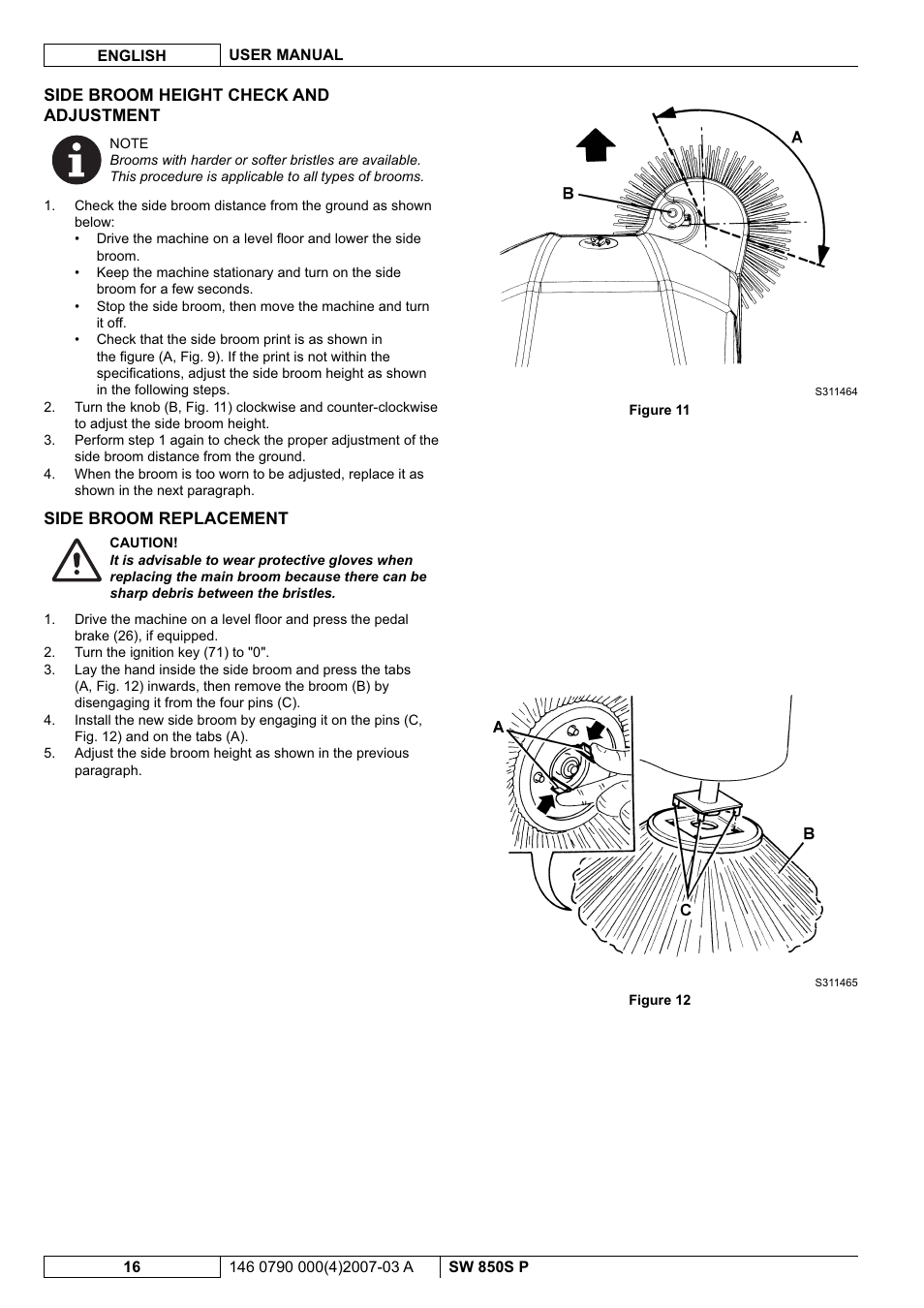 Nilfisk-ALTO SW 850S P User Manual | Page 59 / 88