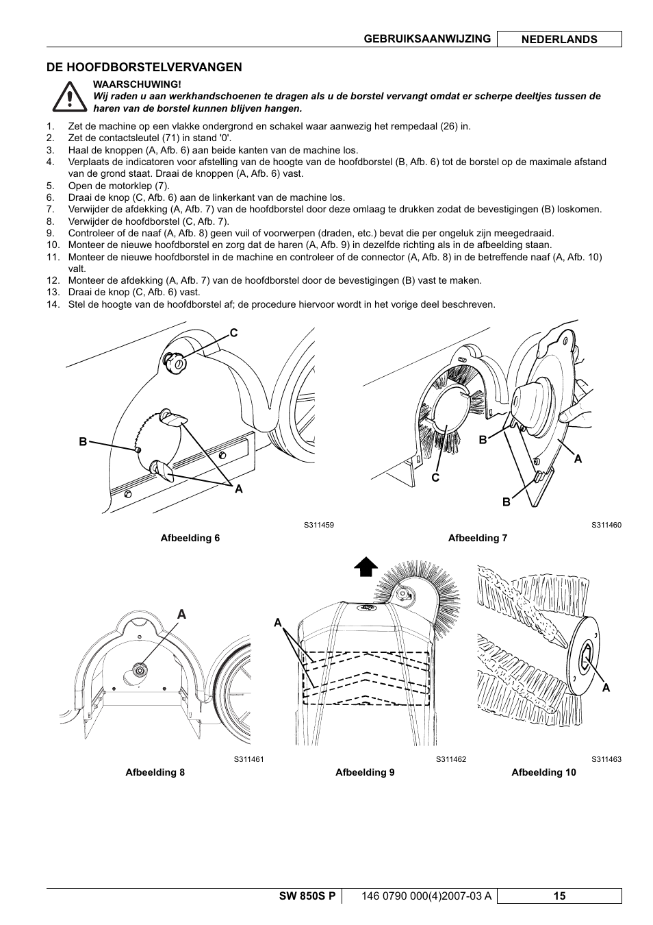 Nilfisk-ALTO SW 850S P User Manual | Page 78 / 88