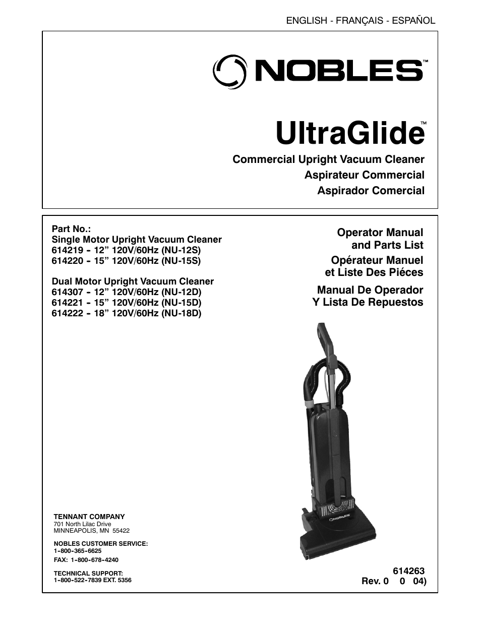 Nilfisk-ALTO 614219 User Manual | 20 pages