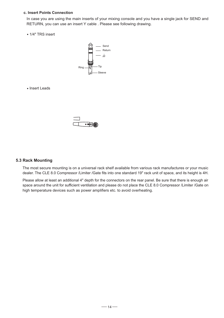 3 rack ounting m | Nilfisk-ALTO CLE8.0 User Manual | Page 15 / 19
