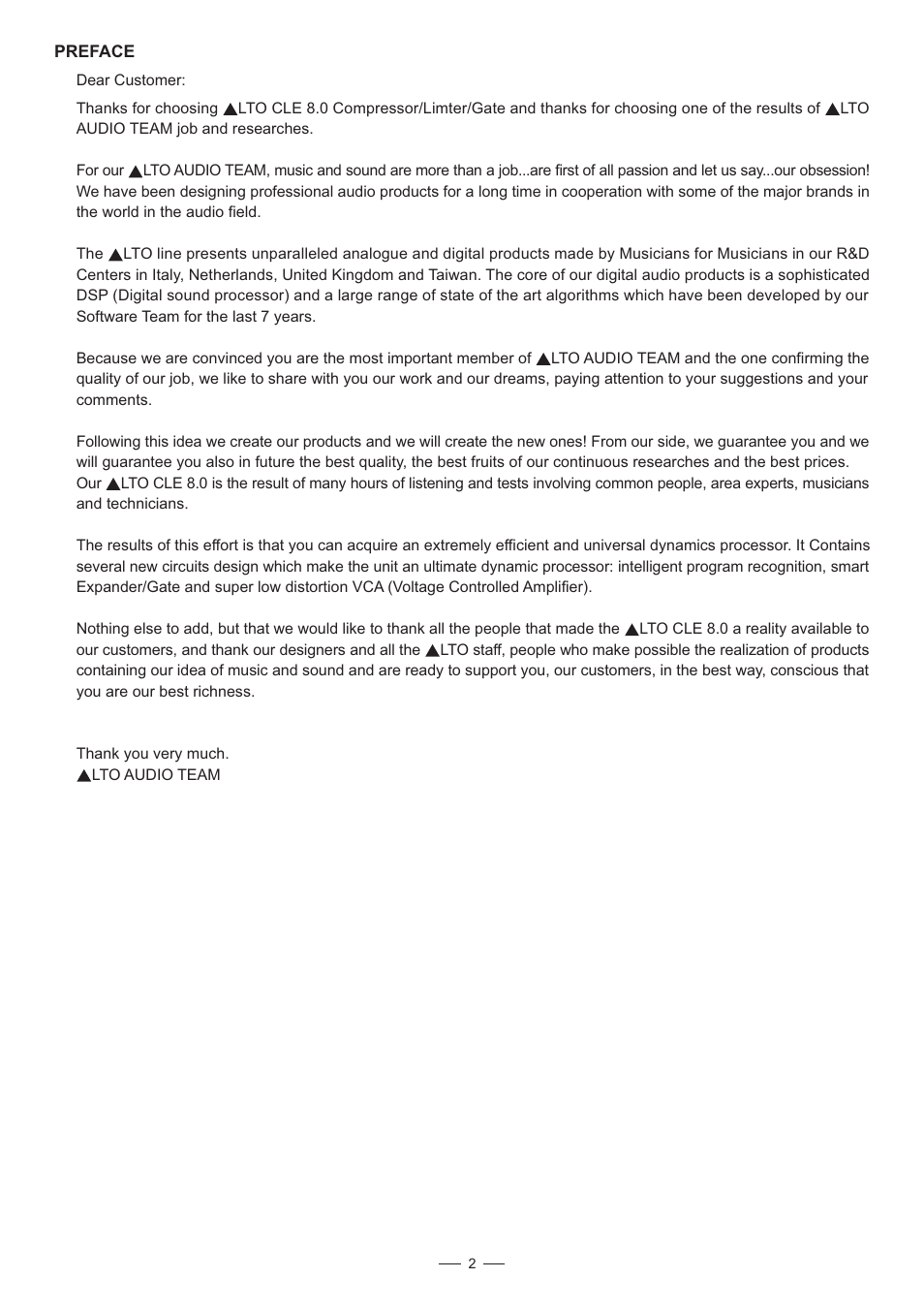 Nilfisk-ALTO CLE8.0 User Manual | Page 3 / 19