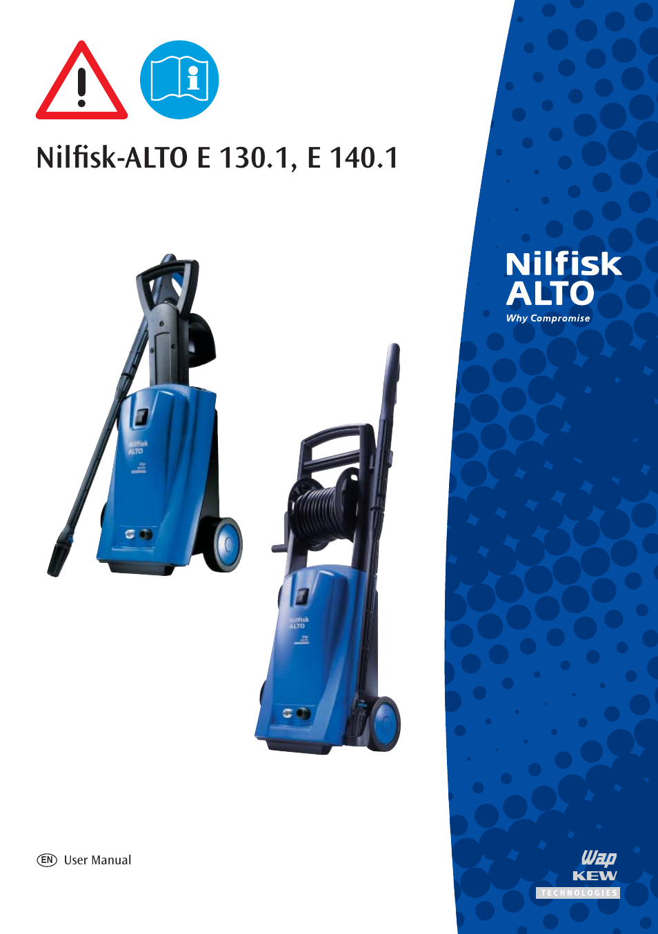 Nilfisk-ALTO E 130.1 User Manual | 19 pages