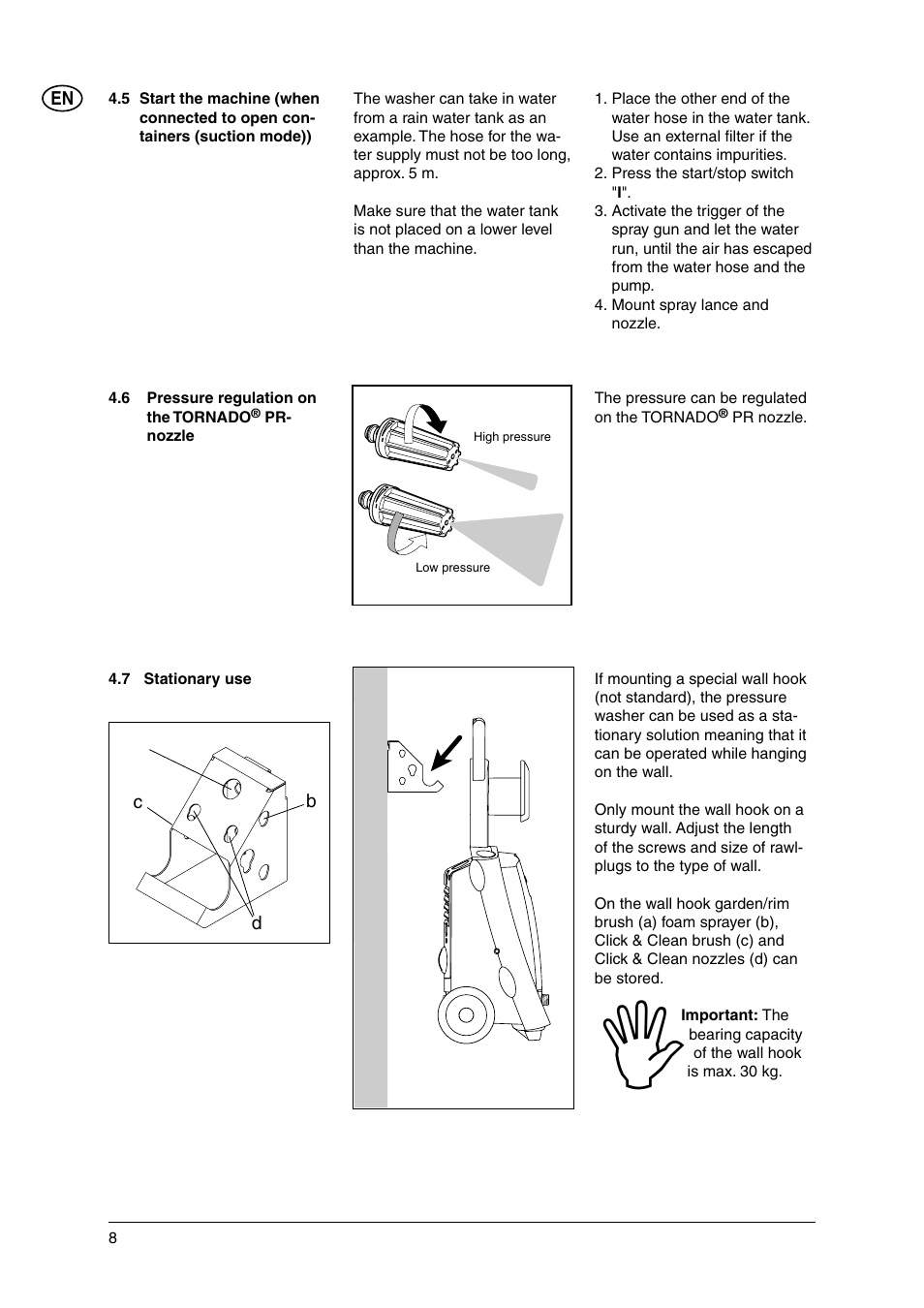 Nilfisk-ALTO E 130.1 User Manual | Page 8 / 19