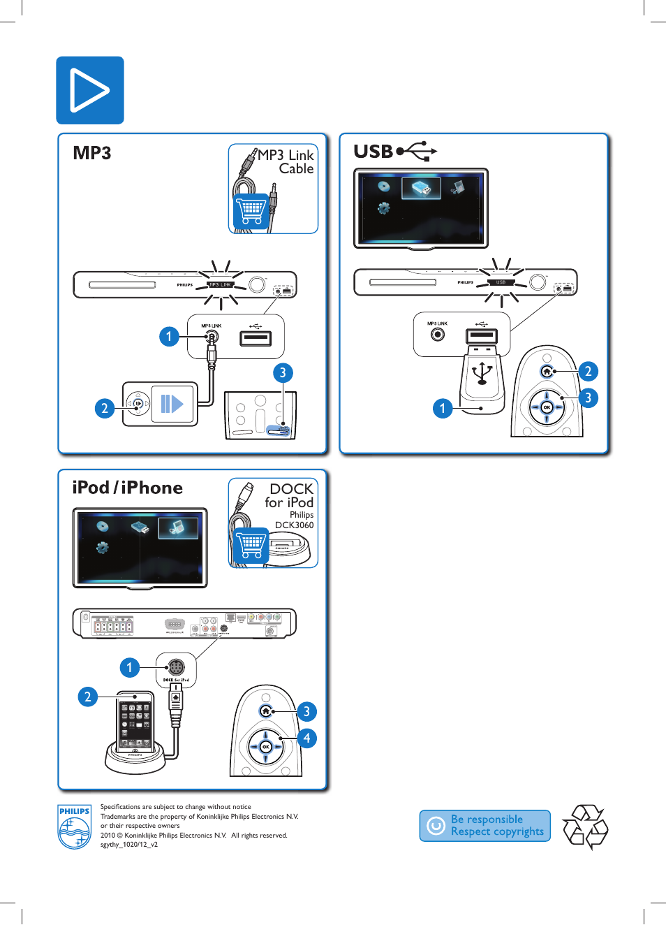 Philips 5.1 Home Entertainment-System User Manual | Page 18 / 18