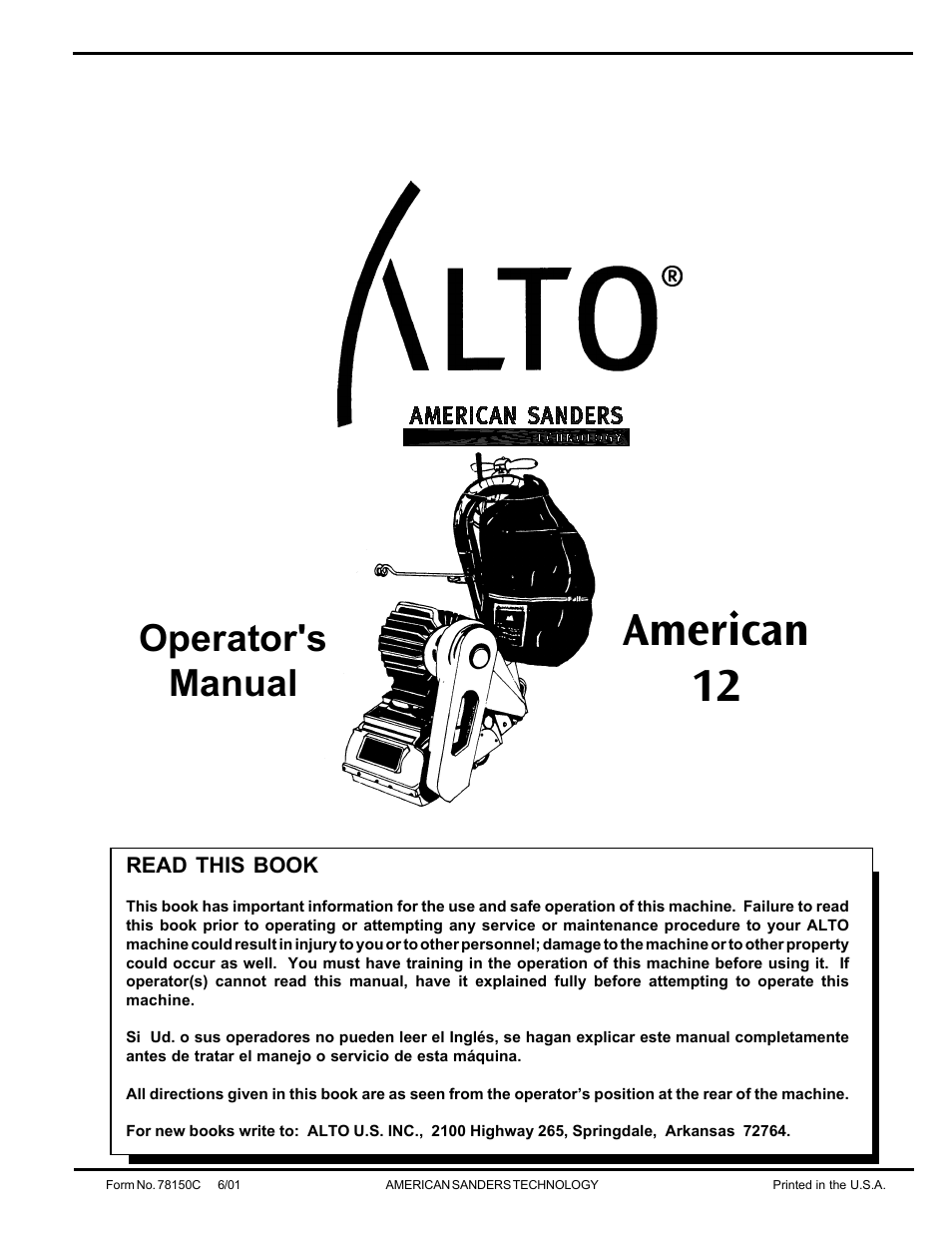 Nilfisk-ALTO American 12 User Manual | 30 pages