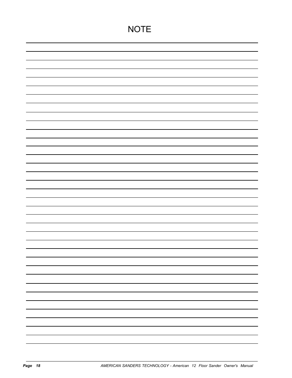 Nilfisk-ALTO American 12 User Manual | Page 18 / 30
