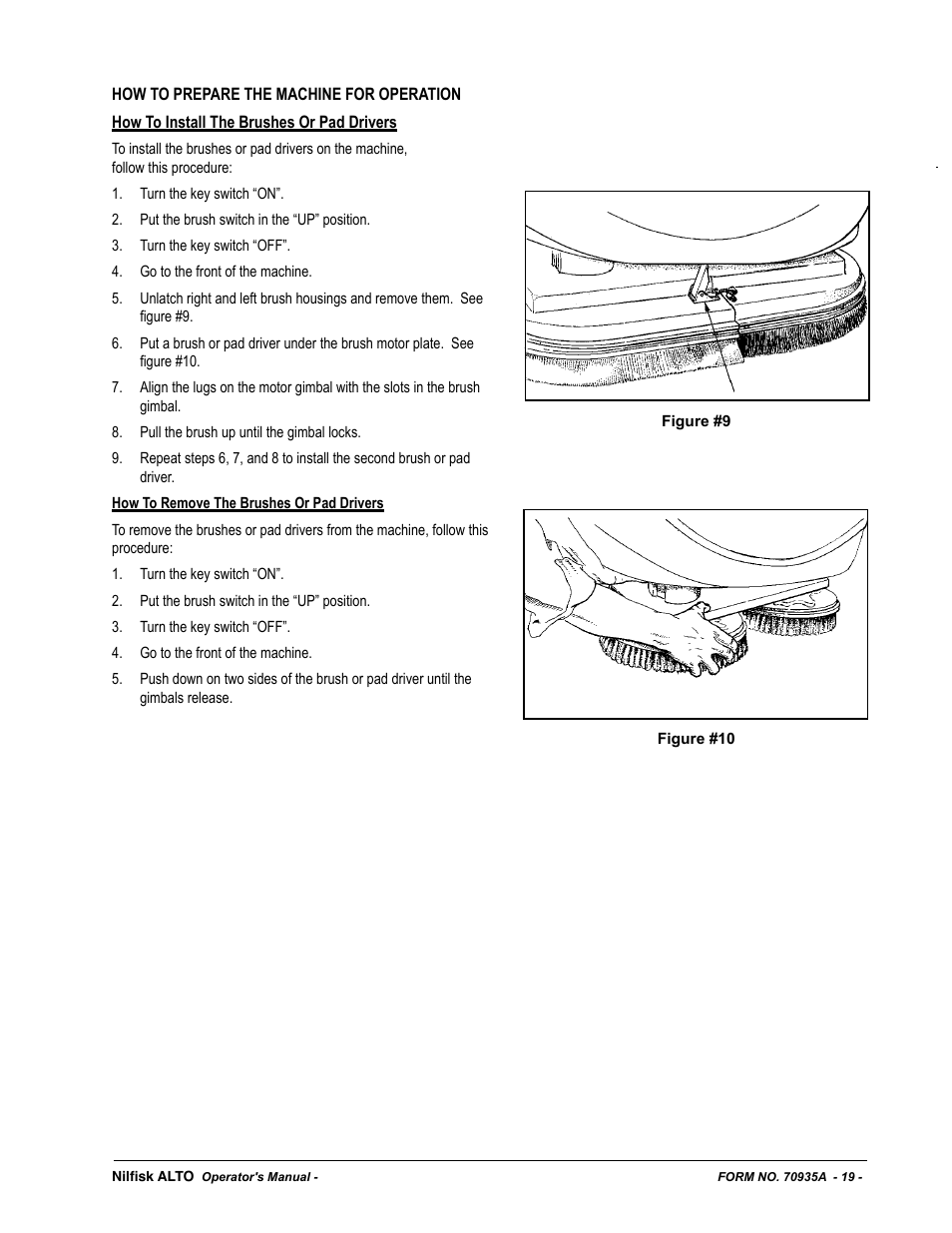 Nilfisk-ALTO SCRUBTEC 770 S 05220G User Manual | Page 19 / 68