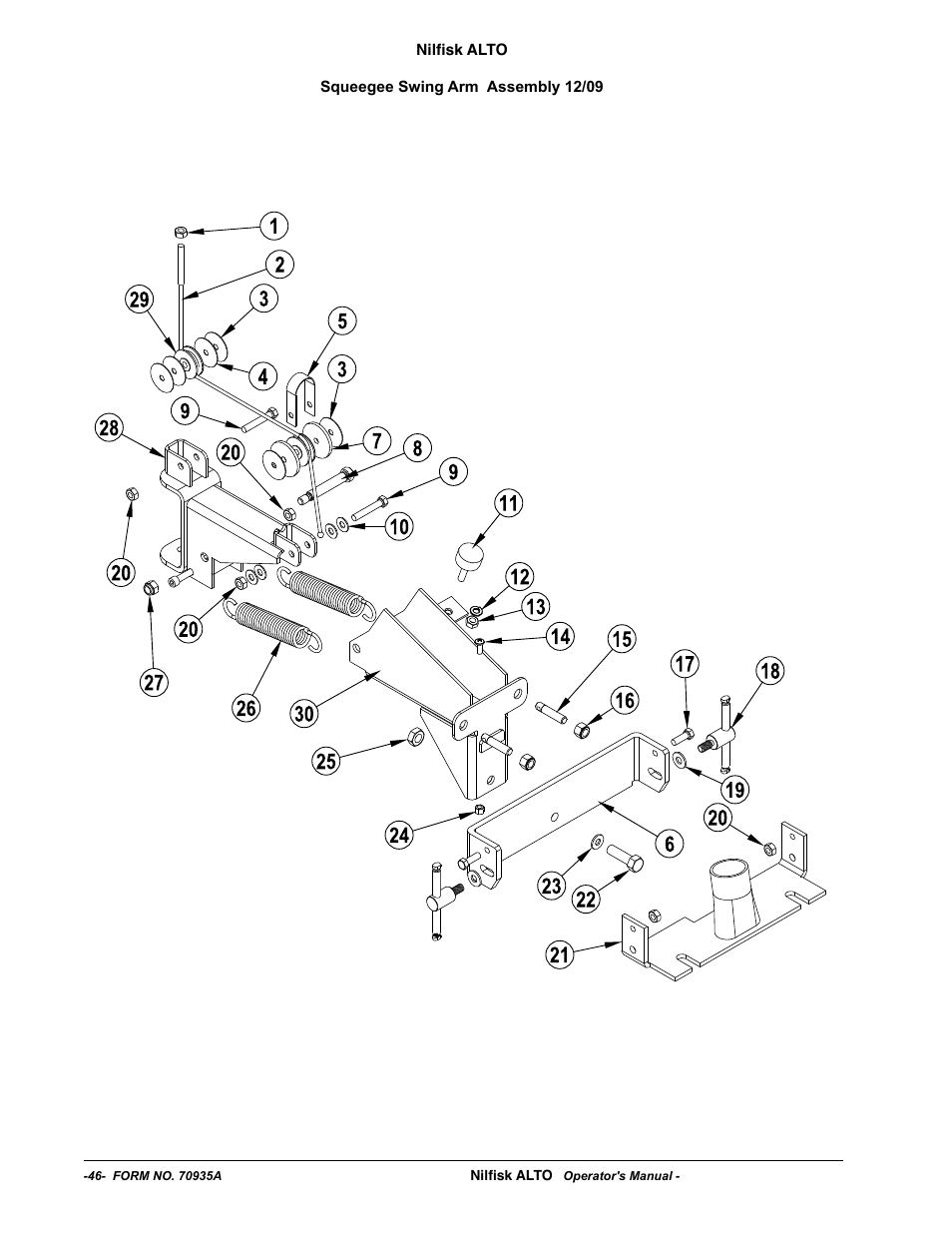 Nilfisk-ALTO SCRUBTEC 770 S 05220G User Manual | Page 46 / 68