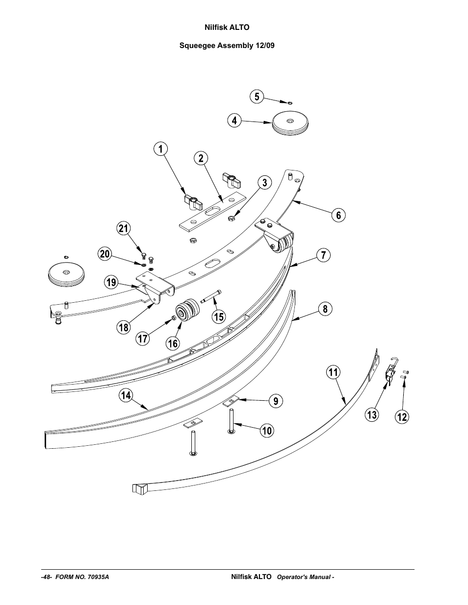 Nilfisk-ALTO SCRUBTEC 770 S 05220G User Manual | Page 48 / 68