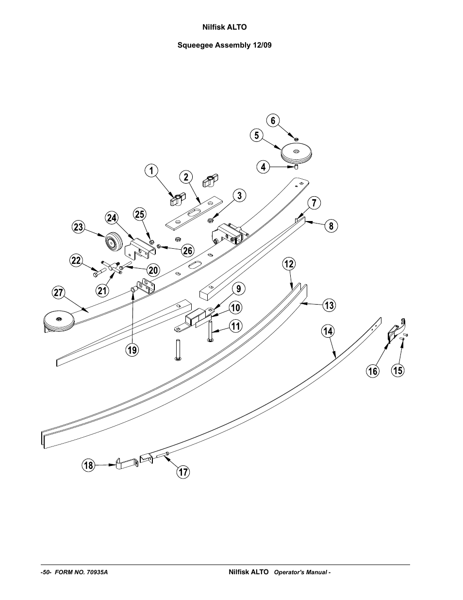 Nilfisk-ALTO SCRUBTEC 770 S 05220G User Manual | Page 50 / 68