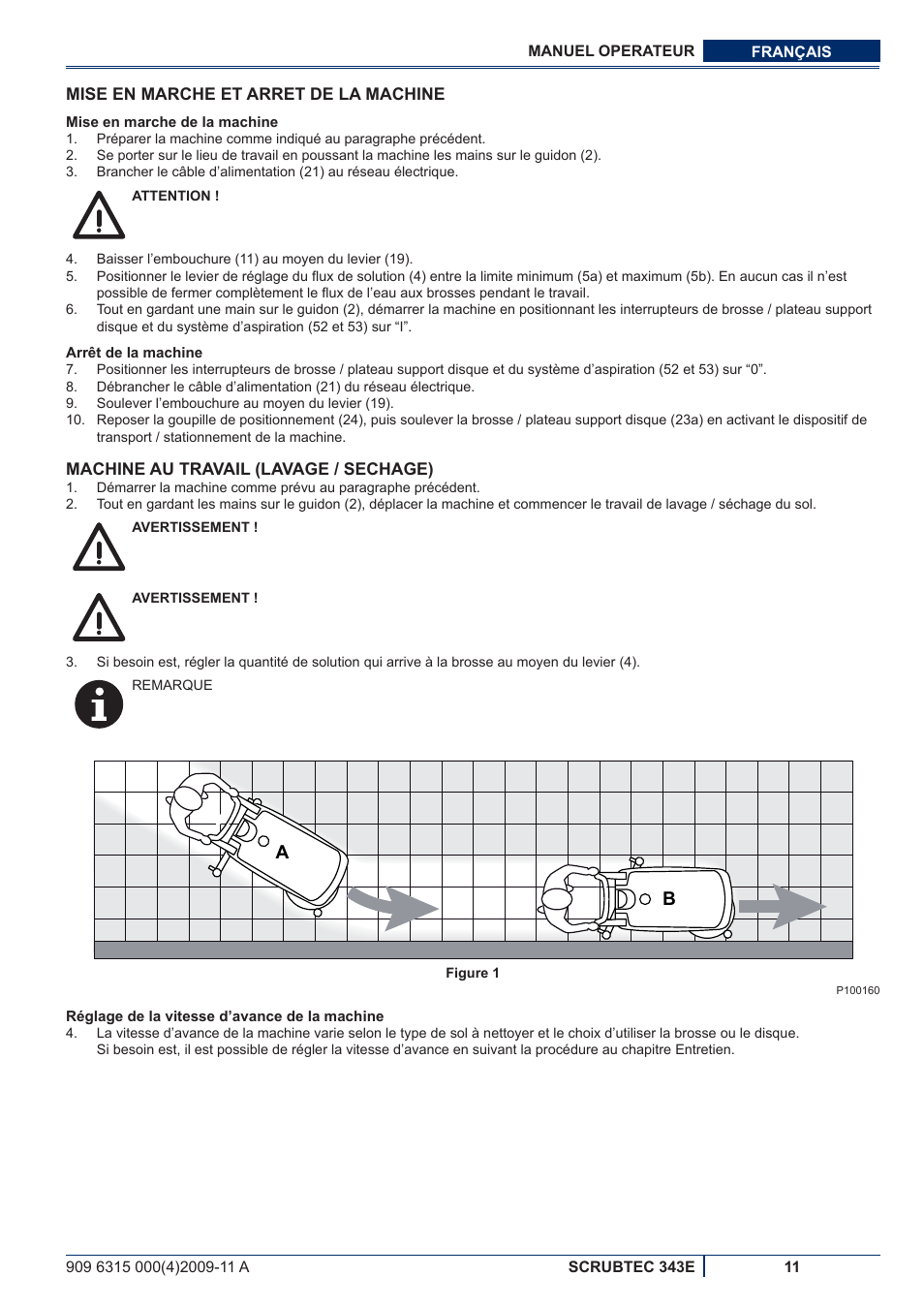 Nilfisk-ALTO SCRUBTEC 343E User Manual | Page 31 / 76