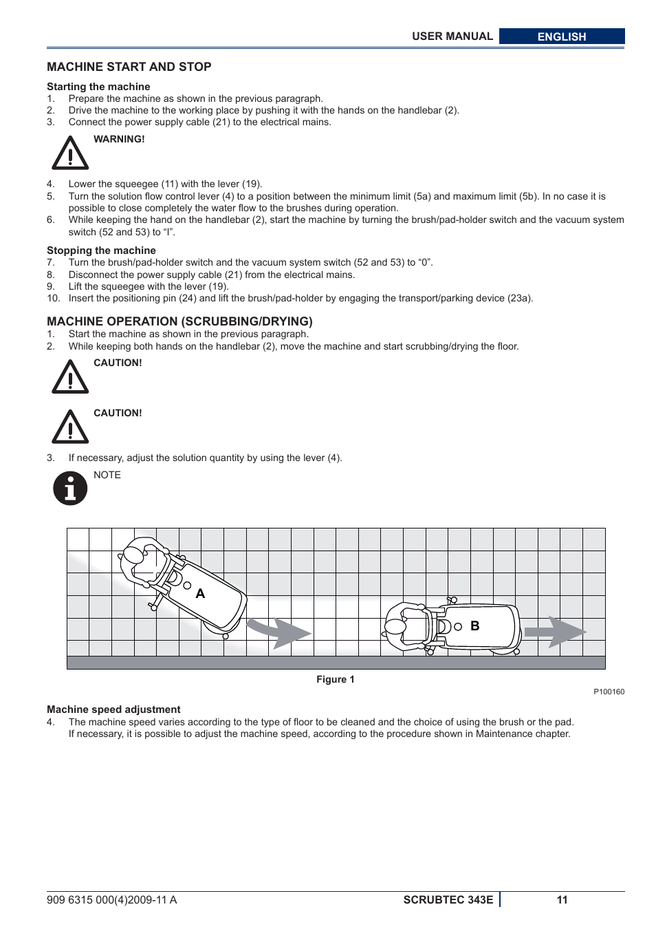 Nilfisk-ALTO SCRUBTEC 343E User Manual | Page 49 / 76