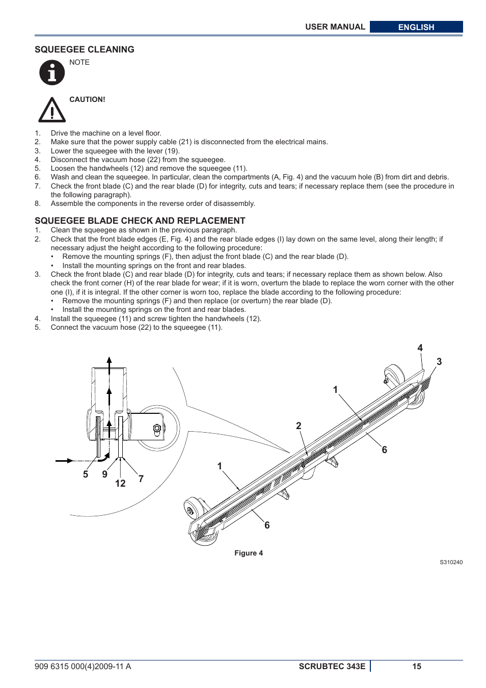Nilfisk-ALTO SCRUBTEC 343E User Manual | Page 53 / 76