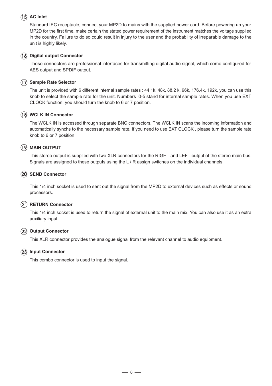 Nilfisk-ALTO MP2D User Manual | Page 7 / 12