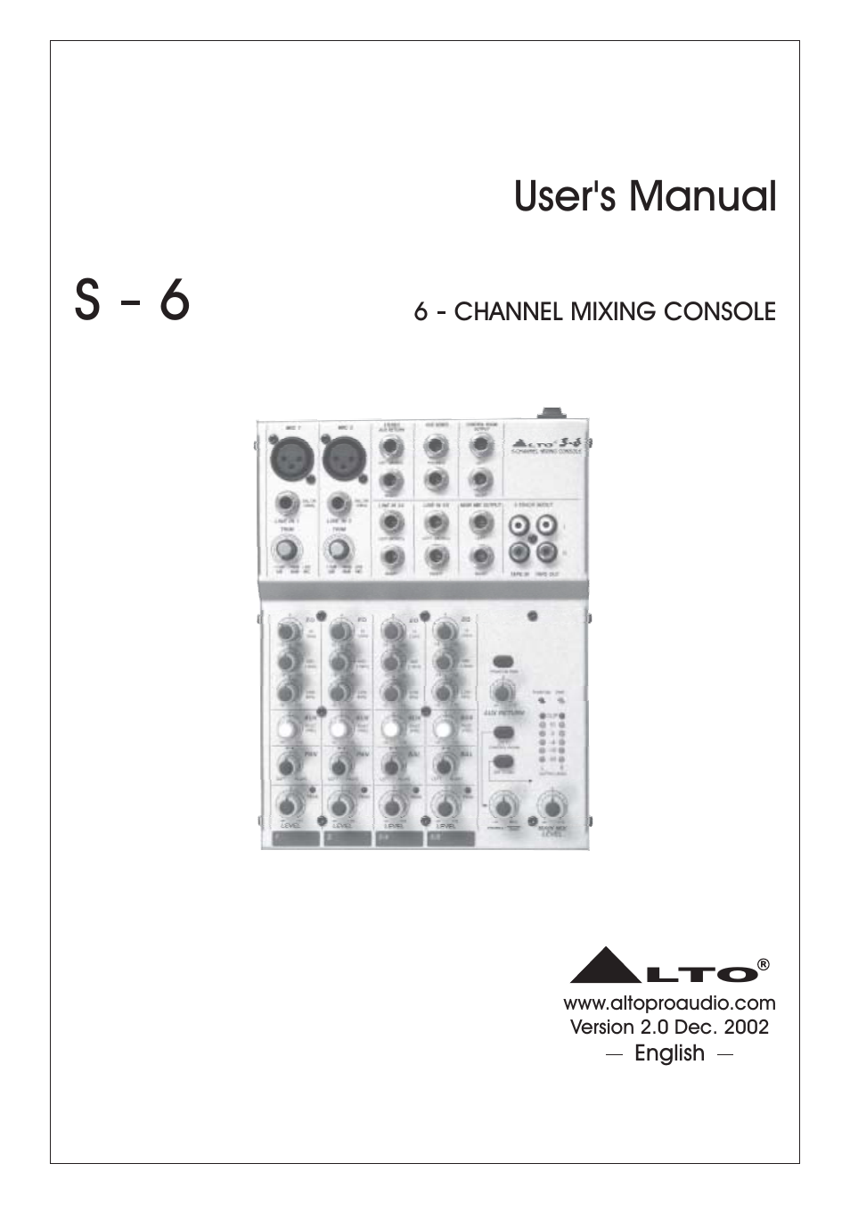 Nilfisk-ALTO S-6 User Manual | 18 pages