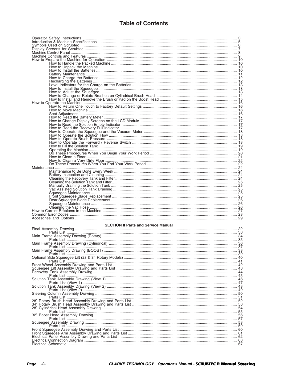 Nilfisk-ALTO R 571 User Manual | Page 2 / 72
