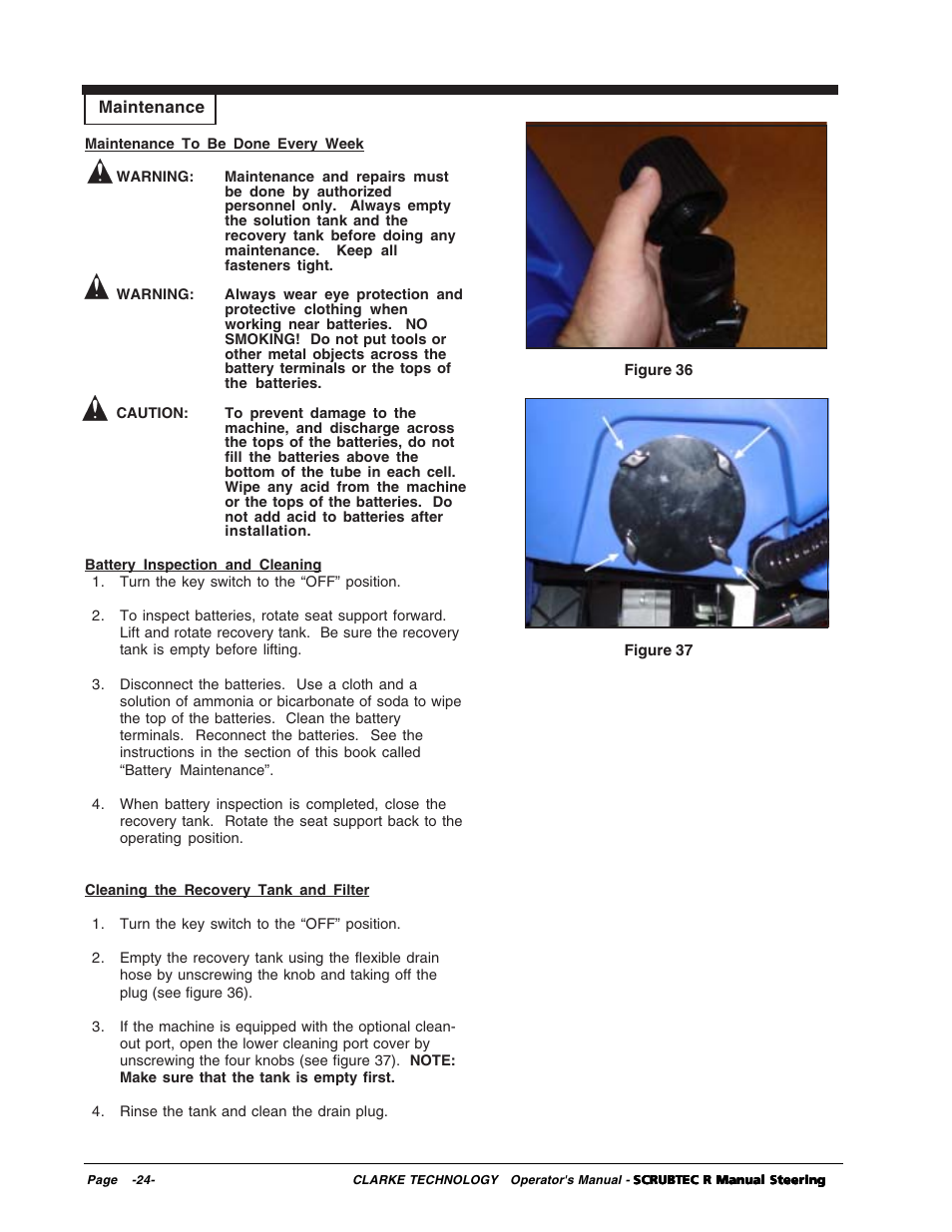 Nilfisk-ALTO R 571 User Manual | Page 24 / 72