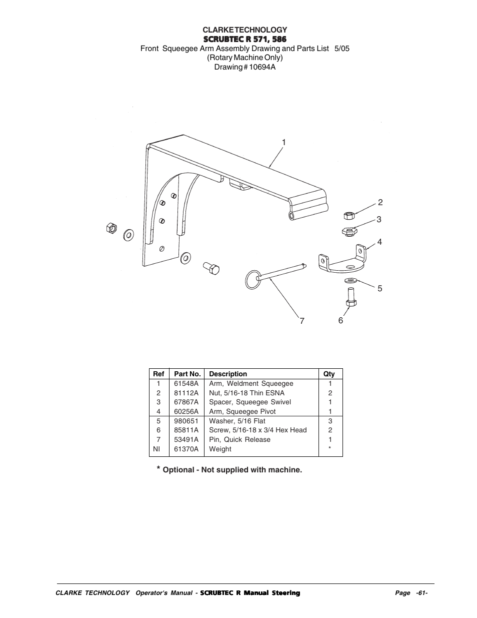 Nilfisk-ALTO R 571 User Manual | Page 61 / 72