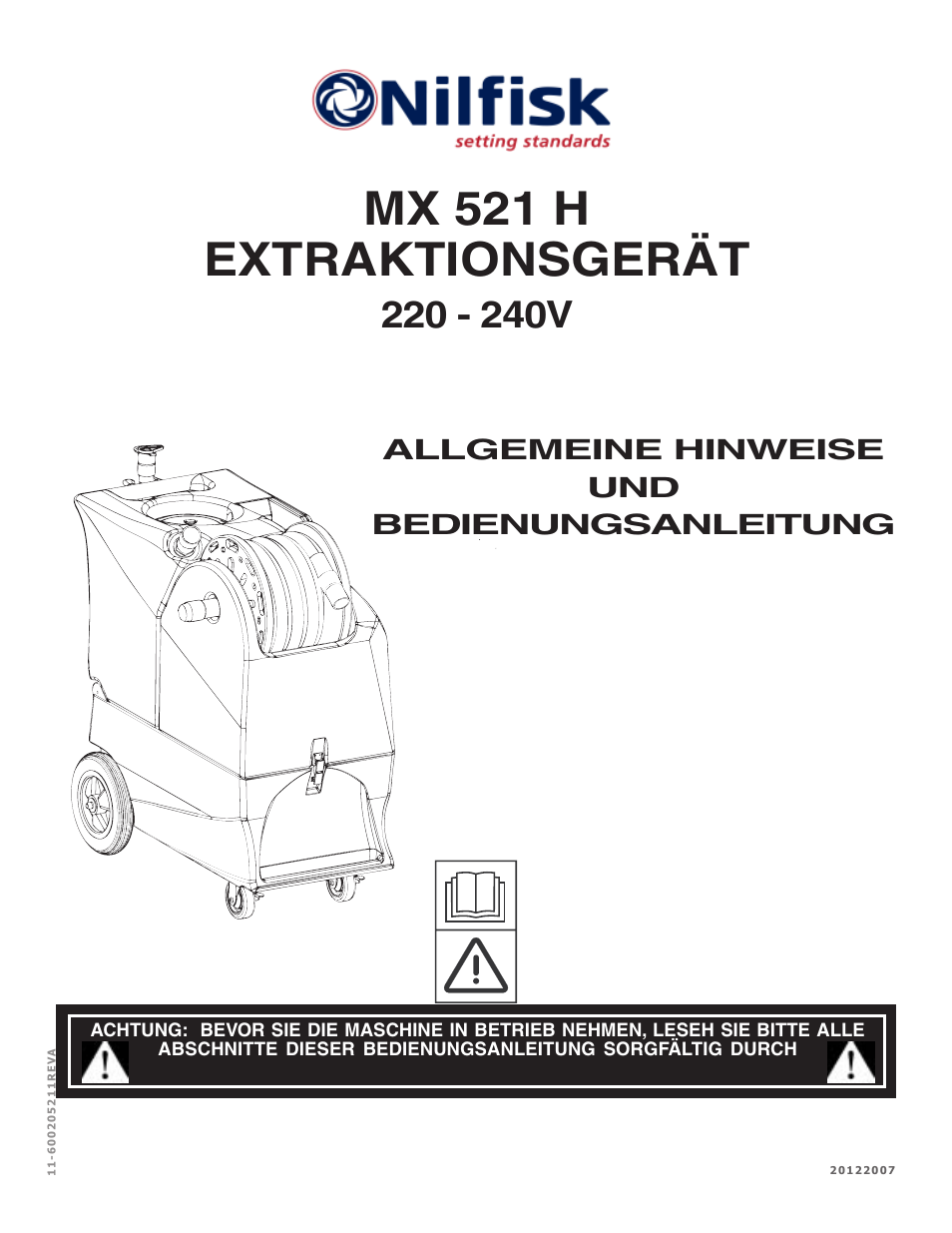 Mx 521 h extraktionsgerät | Nilfisk-ALTO MX 521 H User Manual | Page 41 / 80