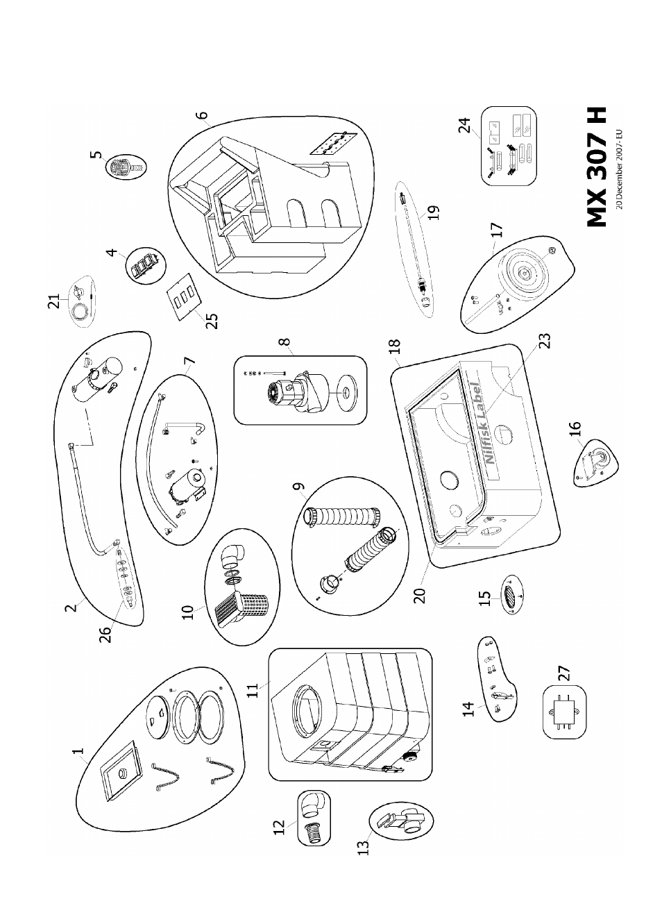 Nilfisk-ALTO MX 521 H User Manual | Page 76 / 80