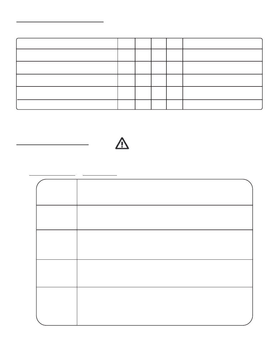 Trouble shooting, Maintenance schedule | Nilfisk-ALTO MX 521 H User Manual | Page 8 / 80