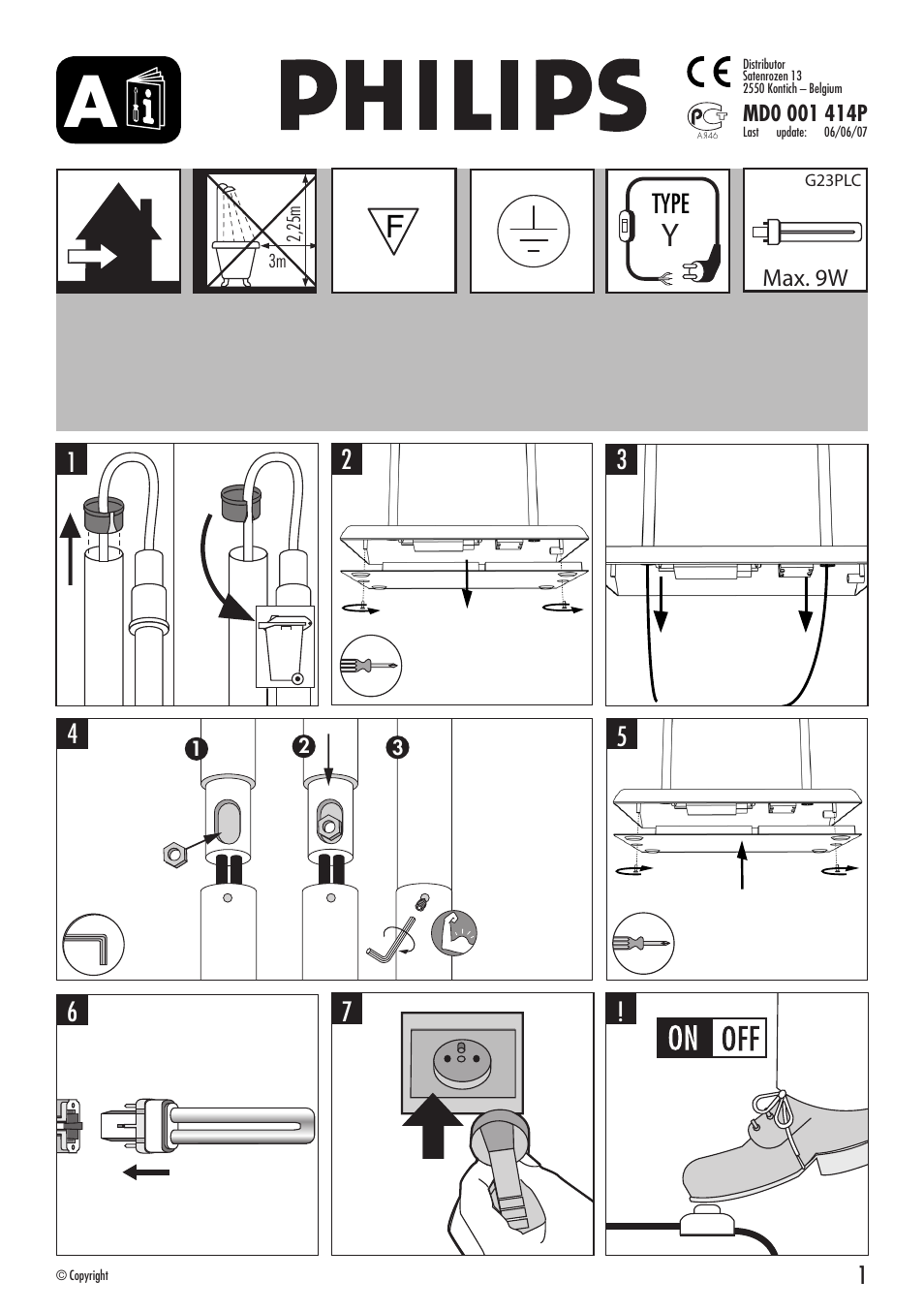 Philips Ecomoods Stehleuchte User Manual | 33 pages