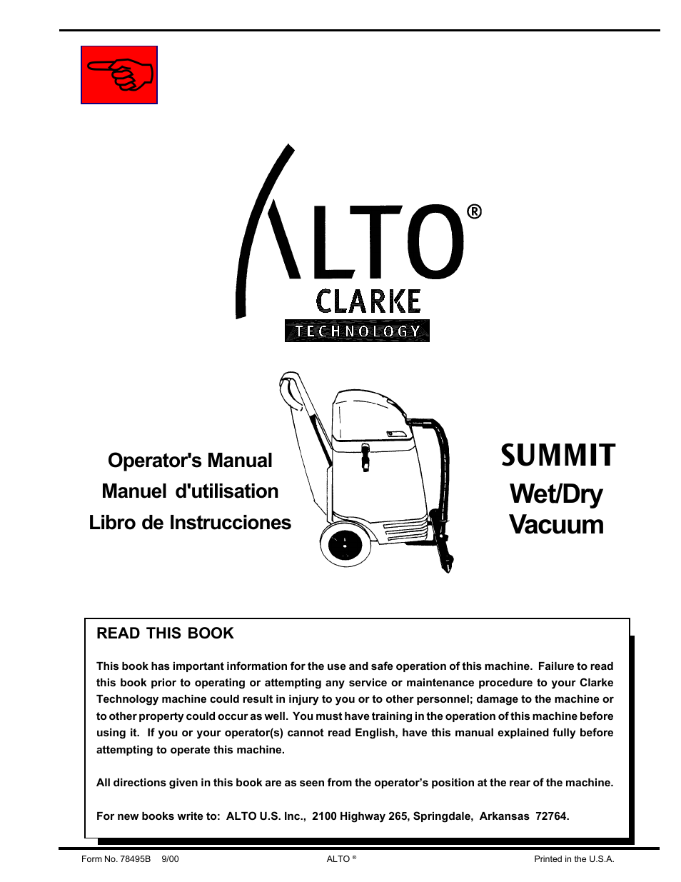 Nilfisk-ALTO Wet/Dry Vacuum User Manual | 28 pages