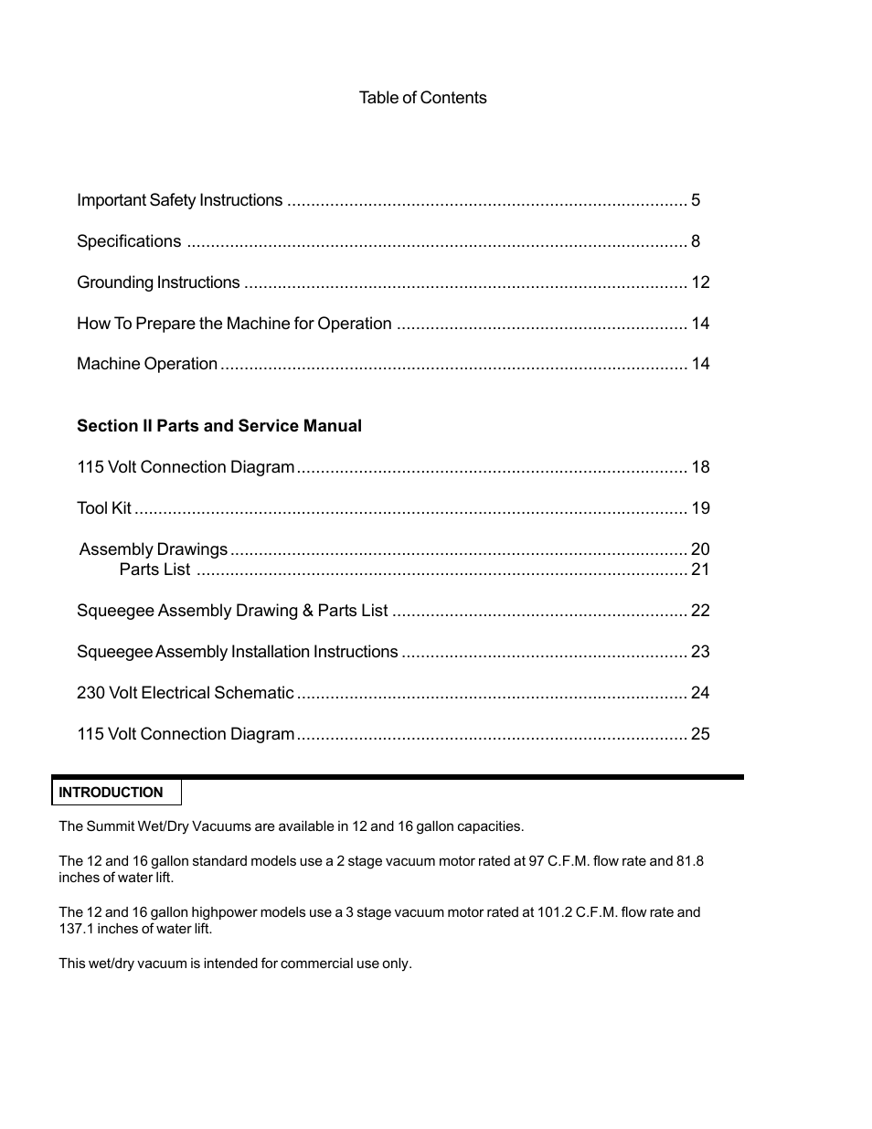 Nilfisk-ALTO Wet/Dry Vacuum User Manual | Page 2 / 28