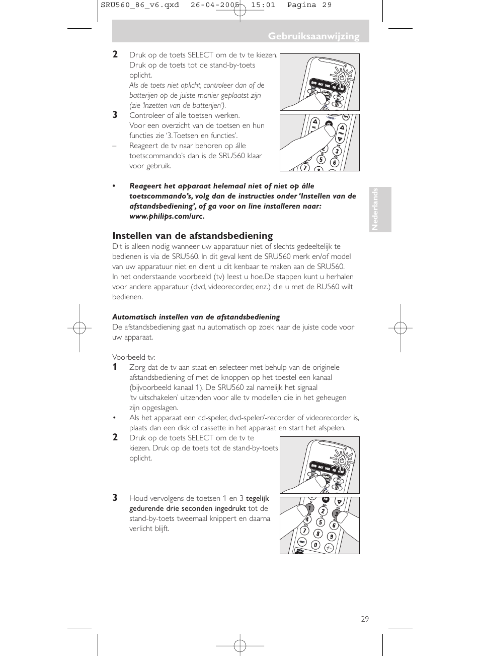 Philips Universal-Fernbedienung User Manual | Page 29 / 84