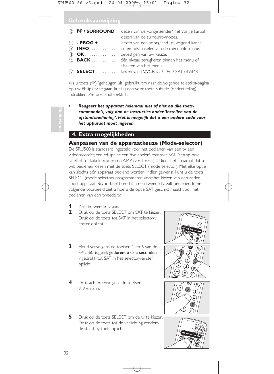 Philips Universal-Fernbedienung User Manual | Page 32 / 84