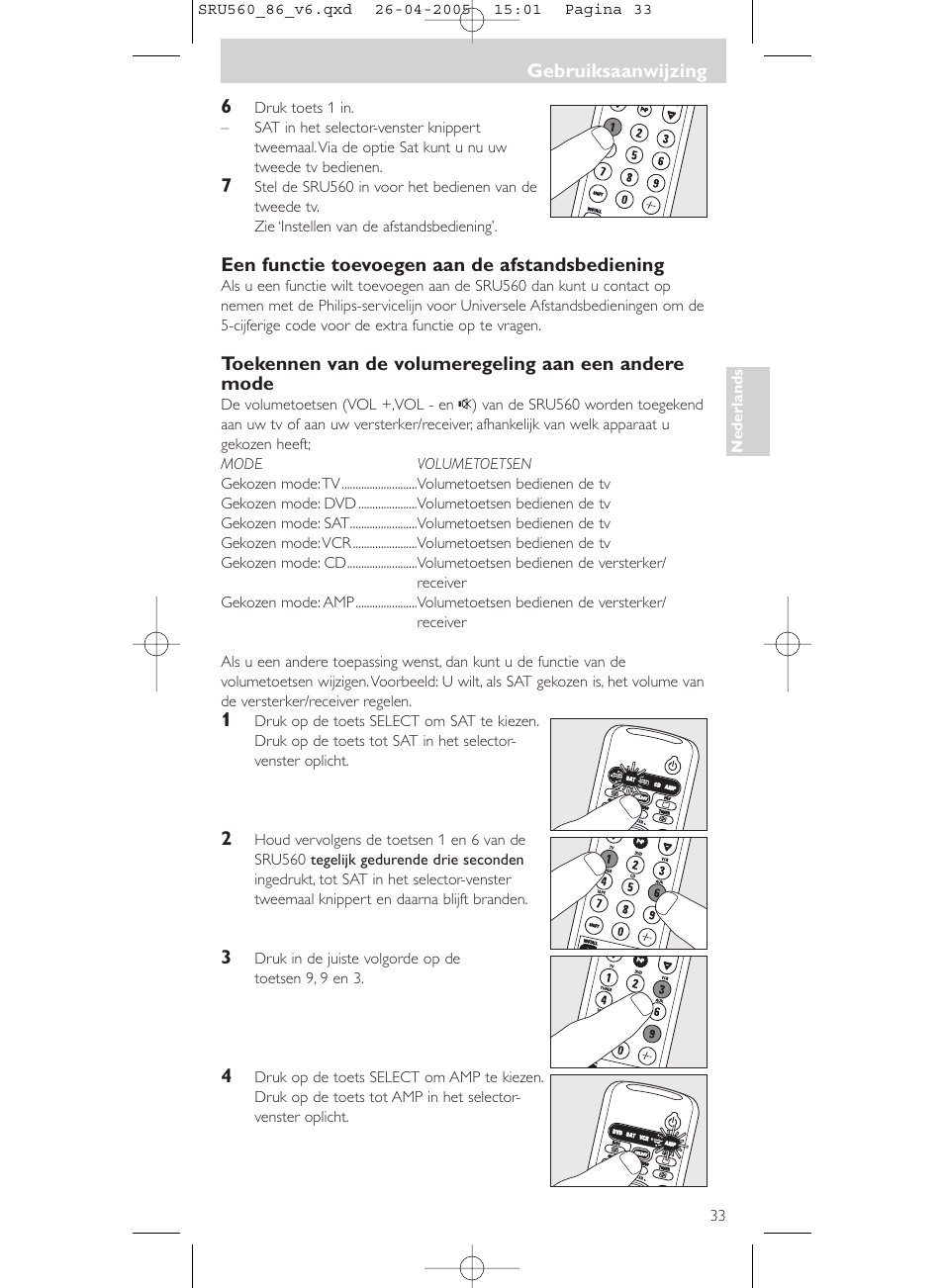 Philips Universal-Fernbedienung User Manual | Page 33 / 84